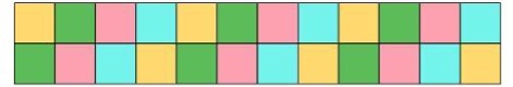 4 Patch Border adding 2 colours 1