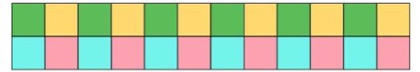 4 Patch Border adding 2 colours 2