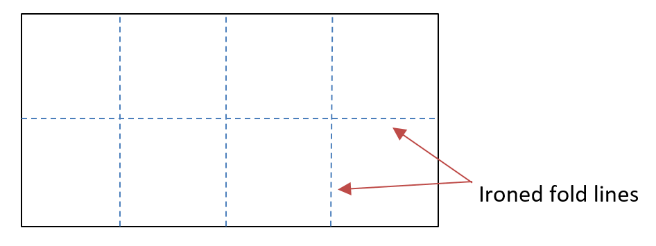 Poinsettia Table Runner Diagram 1