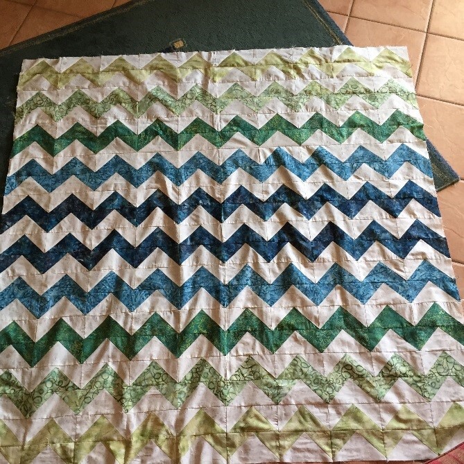 &lsquo;Wreck-it&rsquo;s Wrap&rsquo; Quilt.