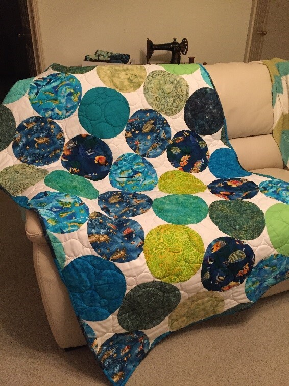 &lsquo;Underwater Wonderland&rsquo; Quilt
