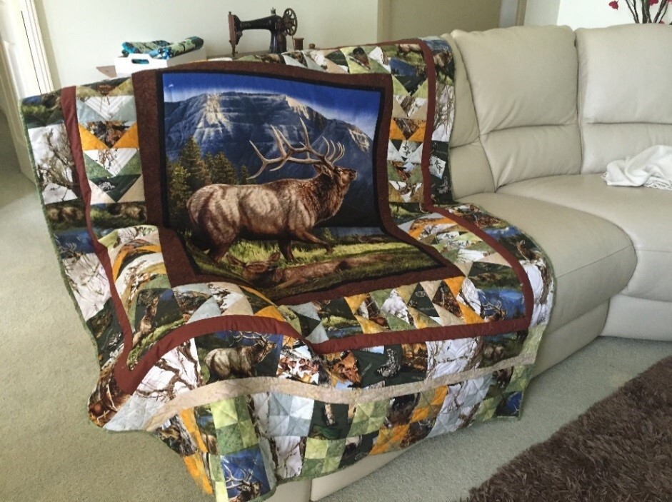 &lsquo;Huntin&rsquo;, Fishin&rsquo;, Lovin&rsquo; Everyday&rsquo; Quilt