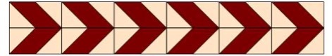 Parallelogram border Alt directional cutting 1
