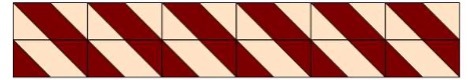 Parallelogram border Alt directional cutting 3