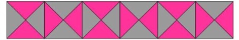 Quarter Square Triangle Border Original Design 2