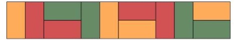 Rectangle Border Adding 1 colour 2