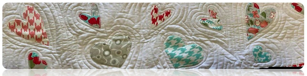 Queen of hearts applique
