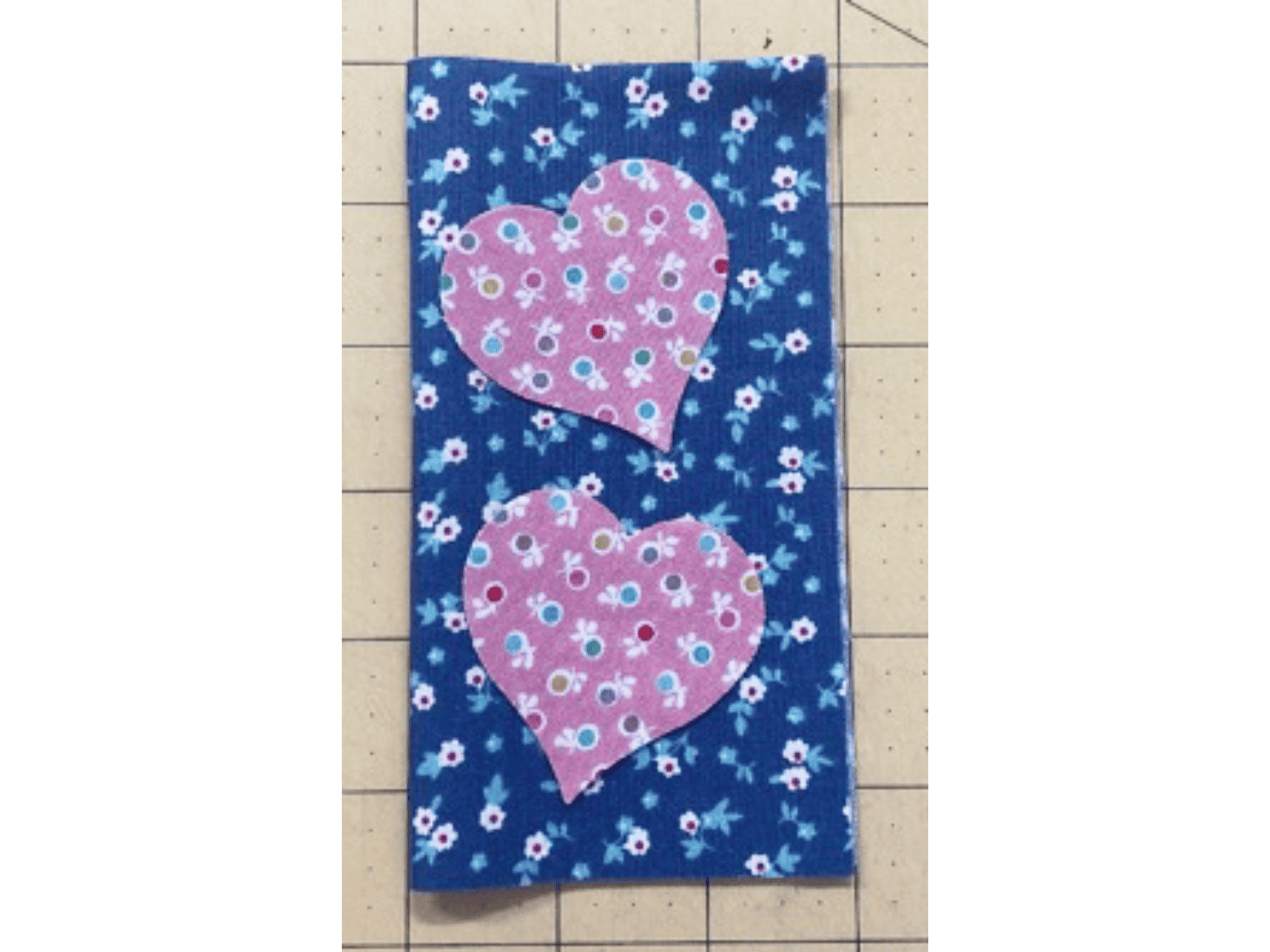 sewing needle case step 1