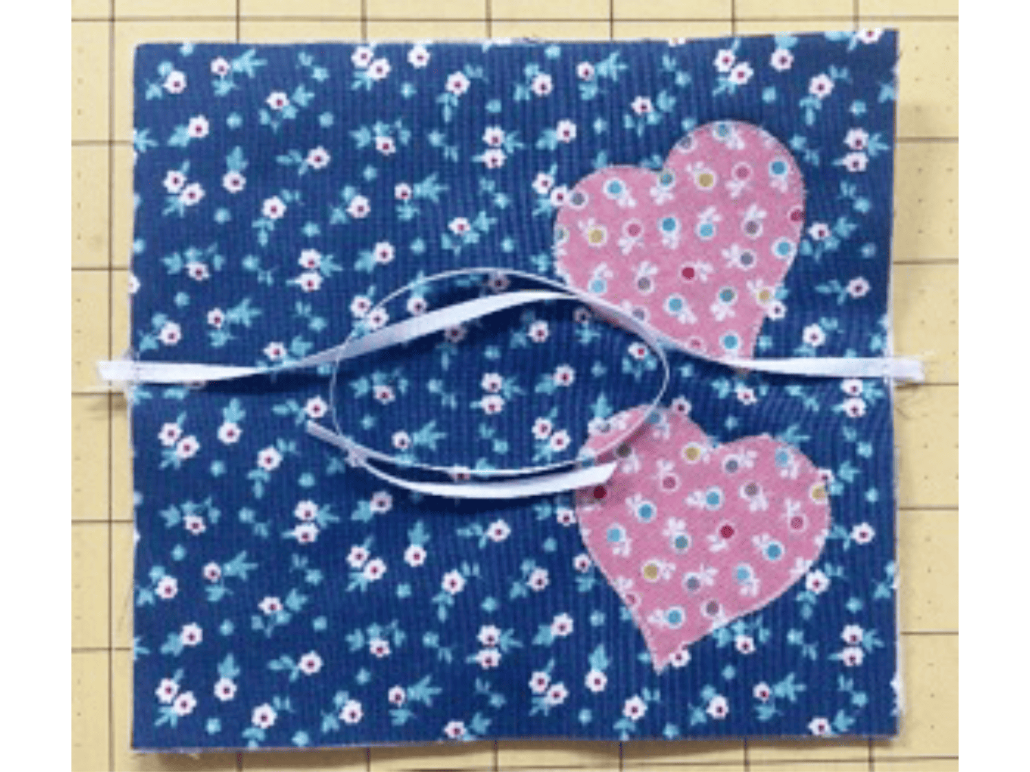sewing needle case step 2