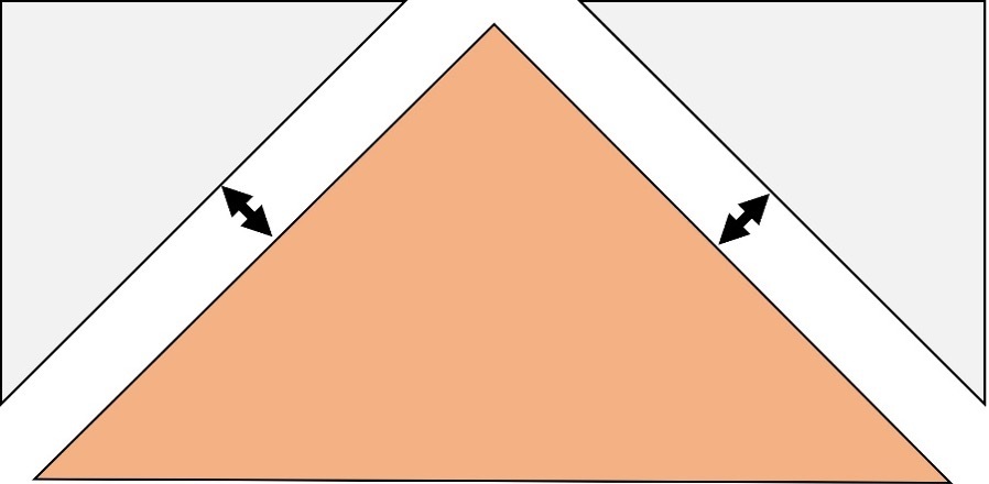Triangle Ring Quilt Block Picture 1