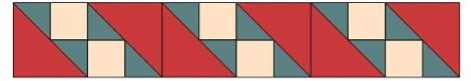 Triangles and Square block picture 4